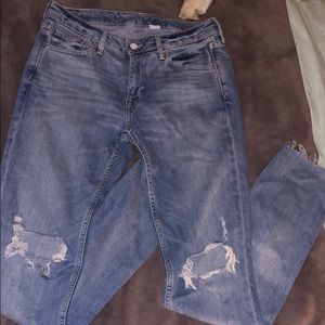 NWOT Knee slit denim h&m jeans